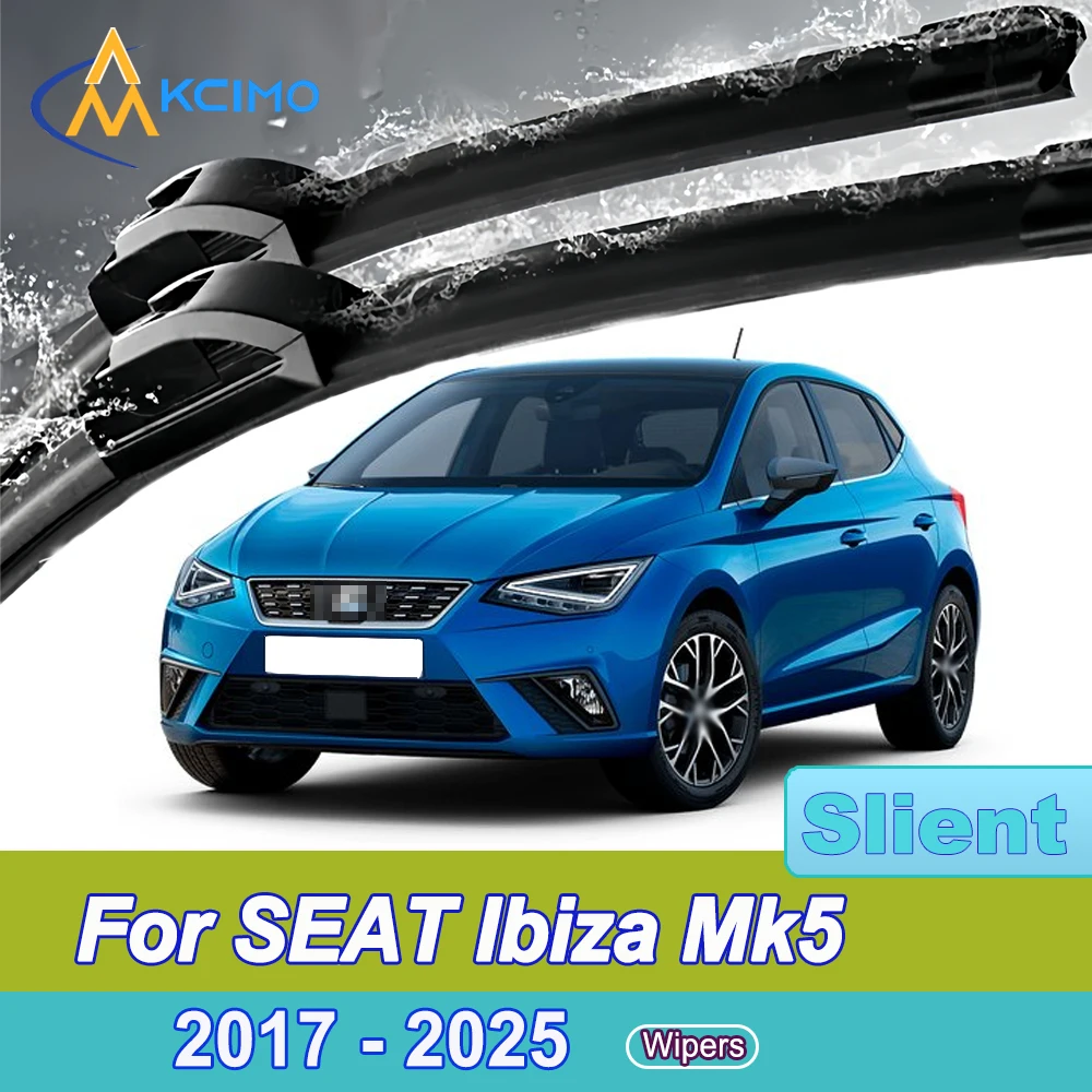 

Wiper Front Wiper Blades For SEAT Ibiza Mk5 6F KJ1 2017-2025 Windshield Windscreen Front Window Accessories