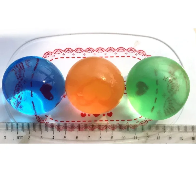 80 قطعة تمرغ 9-12 مللي متر كبير كريستال التربة هيدروجيل هلام الاطفال لعبة حبات المياه تزايد Orbiz كرات الماء ديكورات منزلية للزفاف