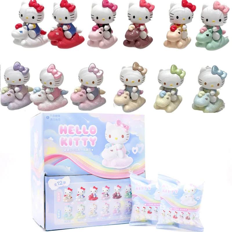

Оригинальные коллекционные мини-фигурки Hello Kitty: серия «Милые пони» в закрытых коробках, трендовые настольные игрушки