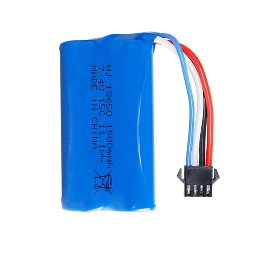 7.4V 1500mAh 18650 Li-ion battery for UDI R/C UDI001 UDI011 UDI901 Udi007 UDI002 HQ960 / 747 Venom Speed Boat Car toys accessory