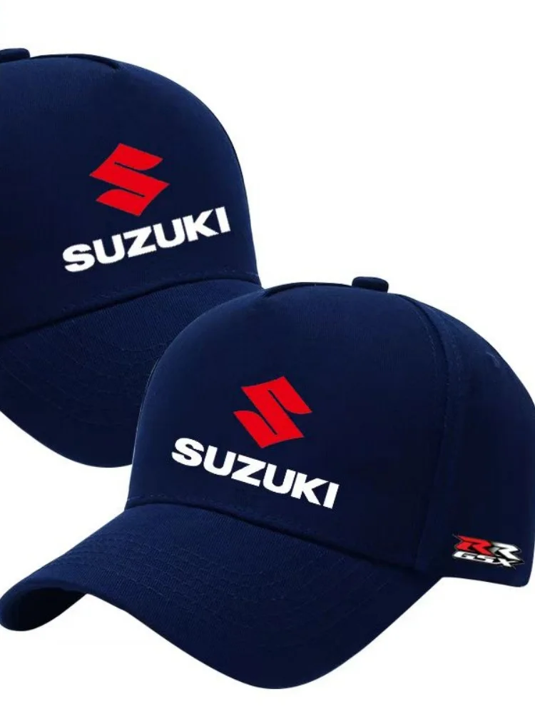 AliExpress Suzuki motorcycle GSX racing hat, outdoor motorcycle cycling competition duckbill hat, summer cotton sunshade hip-hop hat