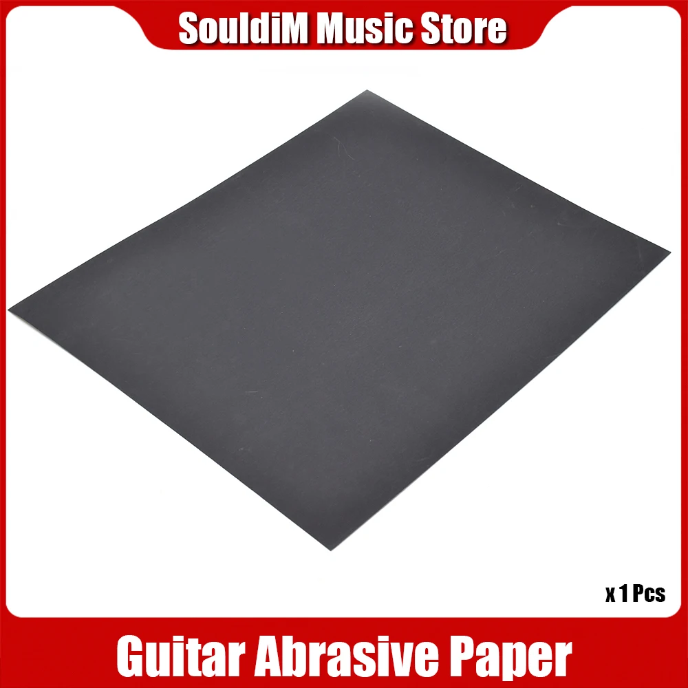 Guitar Fret Bridge Nut Saddle Sandpaper Brushed Water Polishing Grinding Tools 800 1200 2000 Abrasive Paper for Luthier