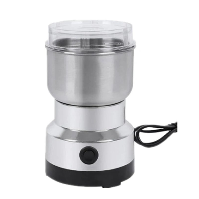 Electric Bean Grinder Dry Grinder Portable Coffee Bean Beater Multifunction Bean Grinder For Coffee Powder Machine EU Plug