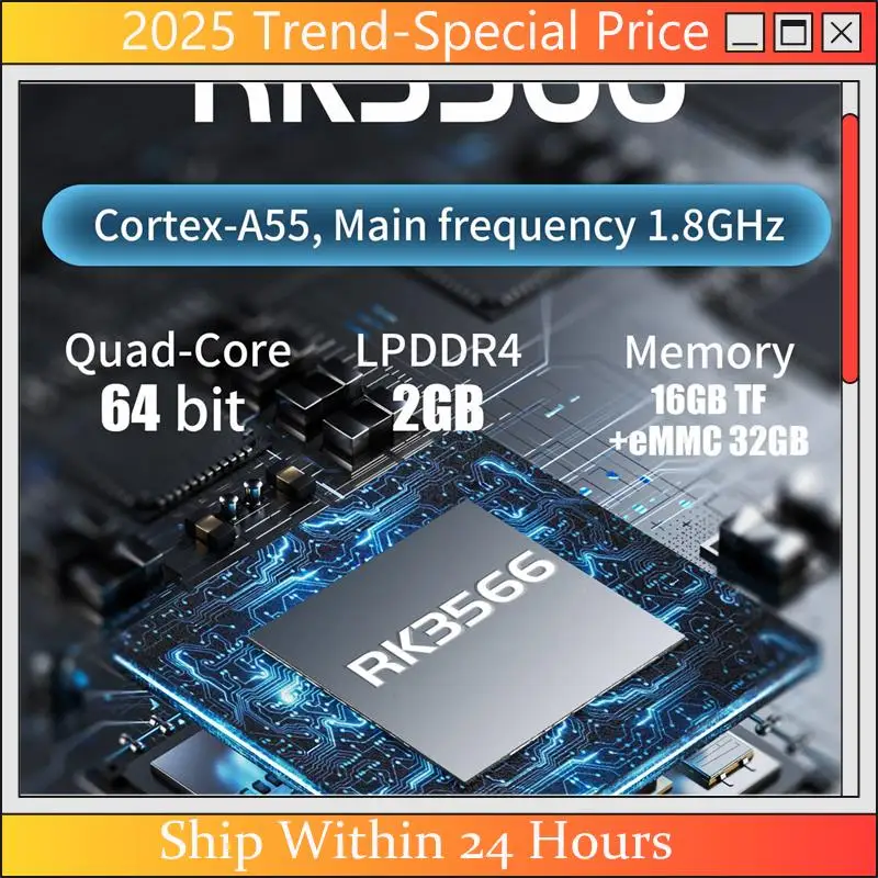 CHYY Top RG ARC-D ريترو لعبة فيديو وحدة التحكم 4 بوصة IPS لينكس وأندرويد 11 OS 6 زر تصميم مشغلات الألعاب دعم مقبض سلكي