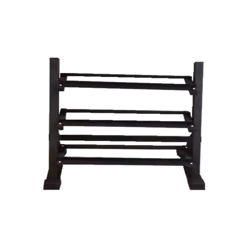 

3-Tier Dumbbell Rack With Large Load Bearing, Multilevel Structure For Home Gym Weight Equipment Storage Work