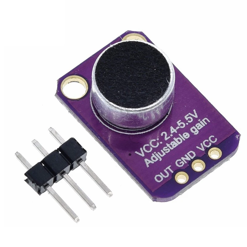 1/2-100/200 PçsGY-MAX4466 Sound Sensor Módulo Microfone Pré-amplificador Para Arduino