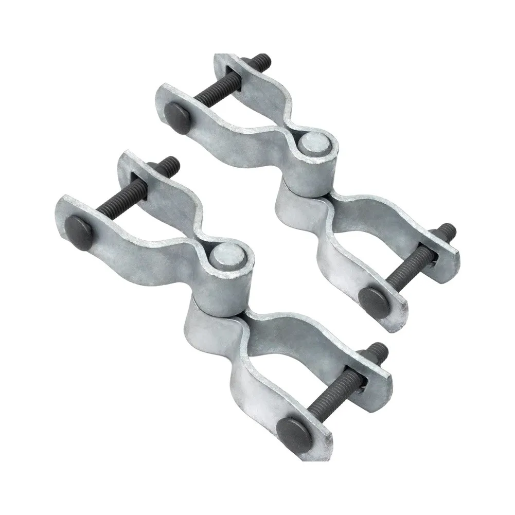 Galvanized Post Hinge for Chain Link Fence Gate Mounting Designed for Structural Stability Varying For Outdoor Conditions