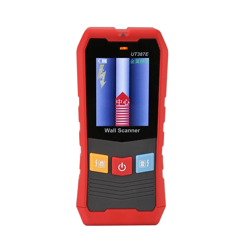 Handheld Wall Scanner UT387E UT387S UT387LM Stud Finder for Rebar Copper Pipe Live Wire Renovation Detection