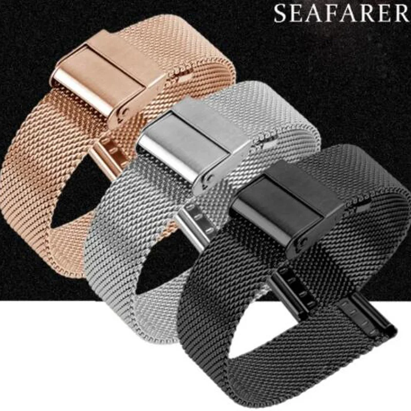 

18mm 20mm Milanese for DW (Daniel Wellington) Watch Strap rose gold Stainless Steel Bracelet fit DW 36 40mm The dial strap