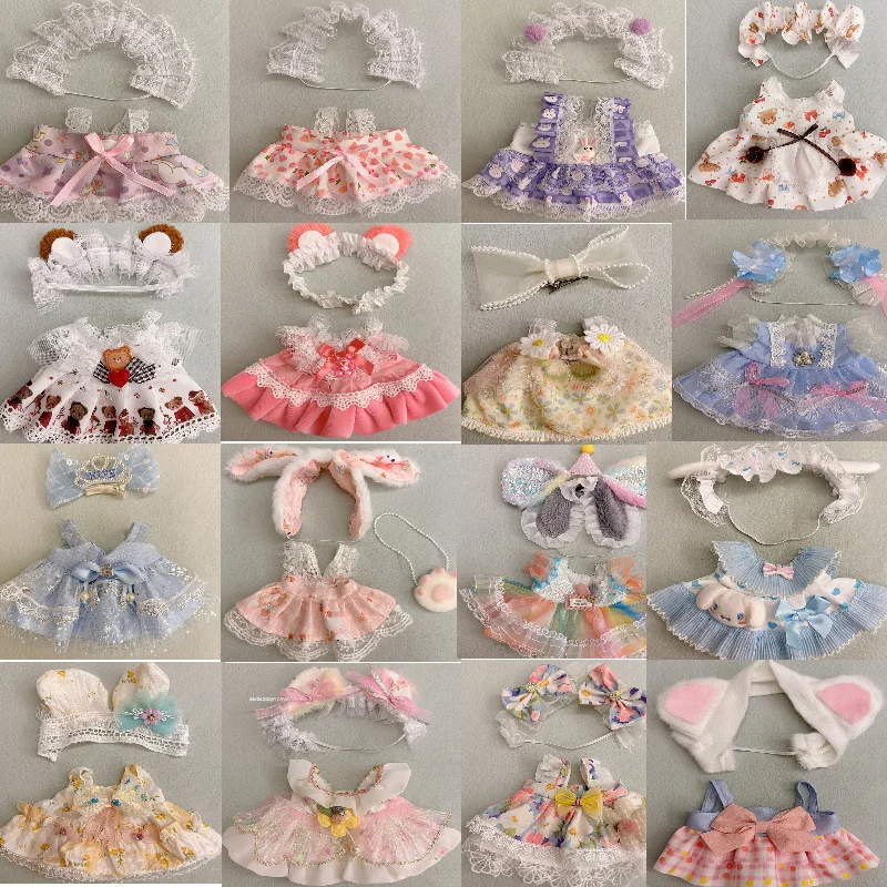 1Set di vestiti per bambole per 20cm Idol Doll Outfit accessori per bambole Super Star Toy Gift