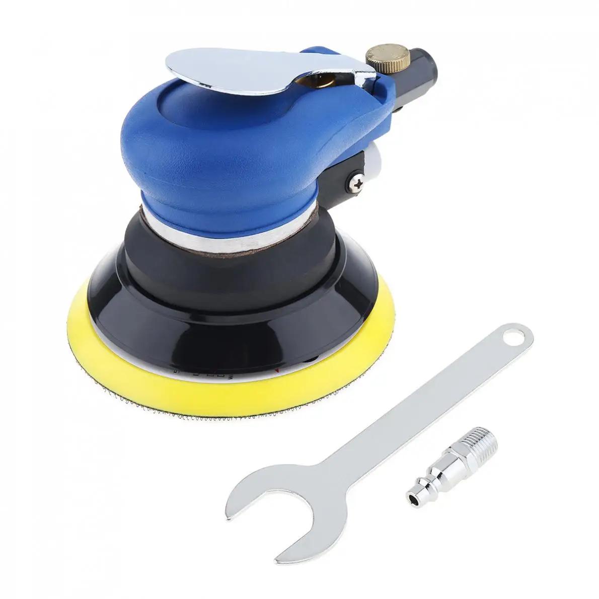 5 inch polishing pneumatic sander Furniture air molding machine Car wall putty dry grinder