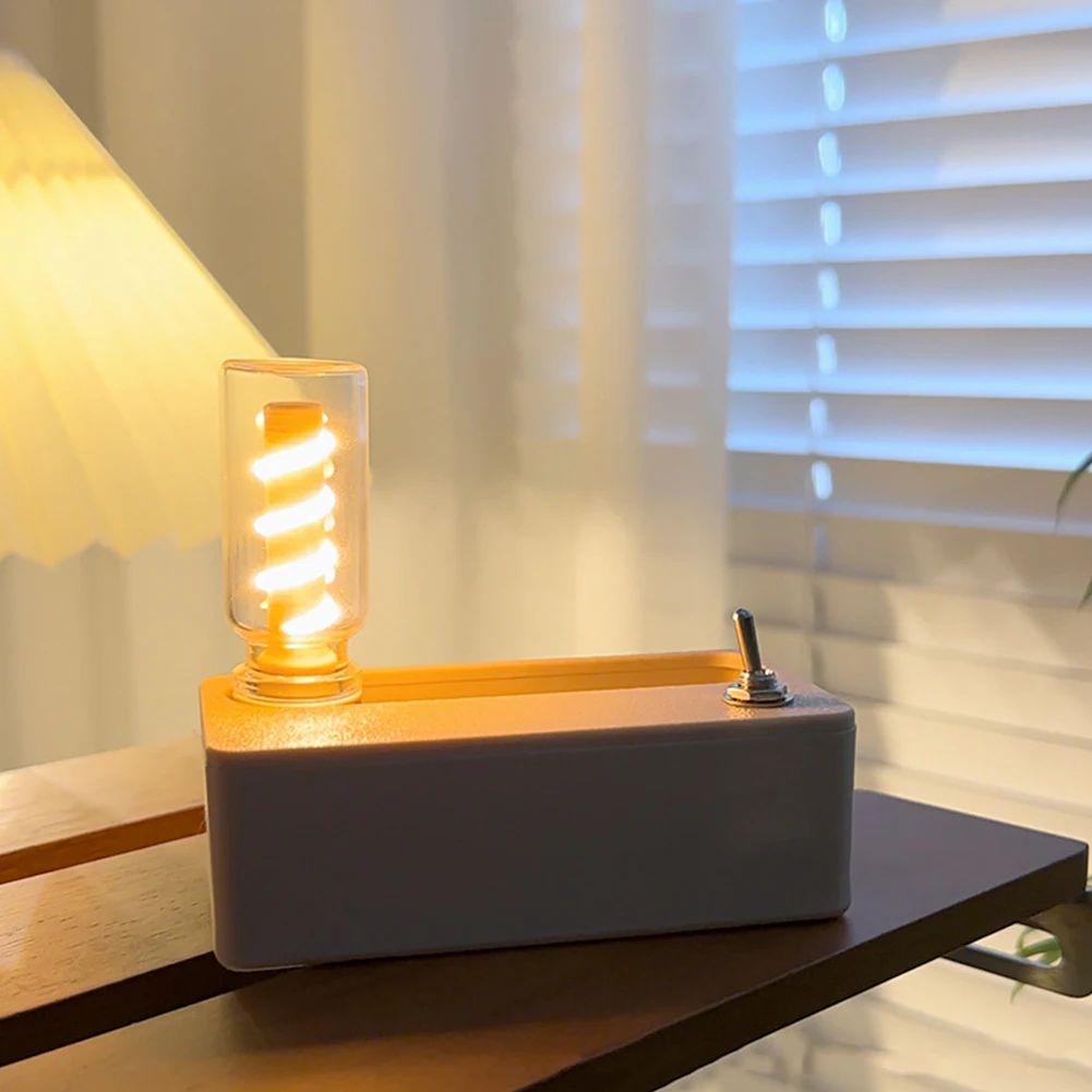Press Lever Ejection Night Lamp Relieve Magnetic Suction Lamp Manual Mechanical Flip Flexible Light for Indoor Outdoor