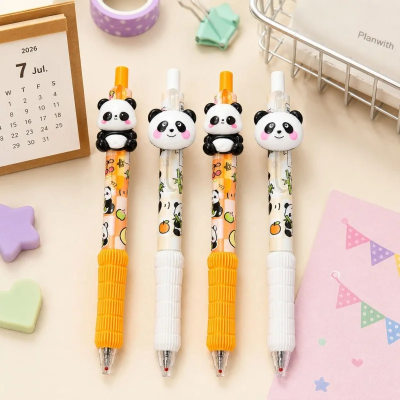 36-ピース-ロットかわいいパンダプレスゲルペンかわいい-05-ミリメートル中性ペン学校筆記用品プロモーションギフト