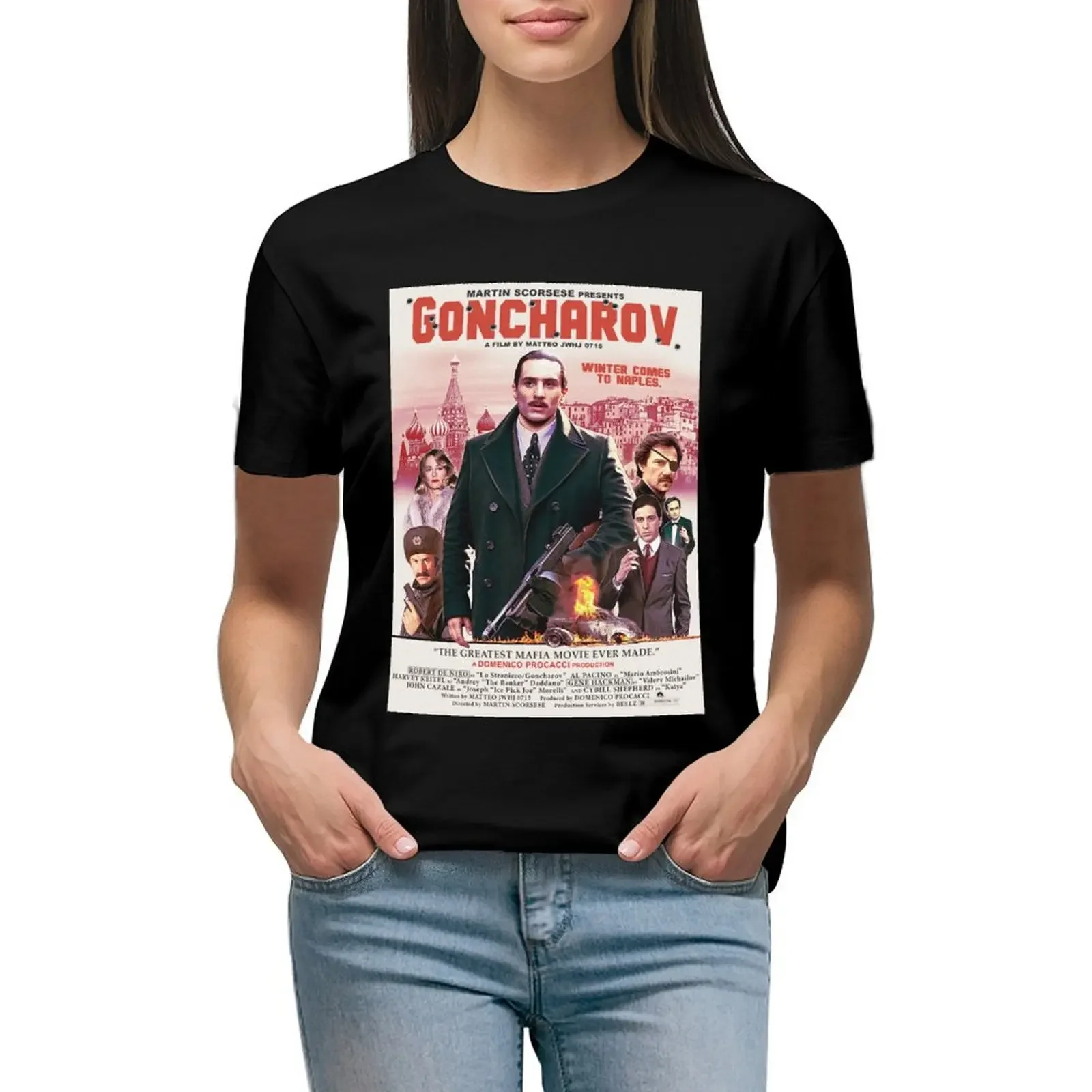 

Goncharov Movie Poster T-Shirt tops female graphics Aesthetic clothing funny t shirts for Women