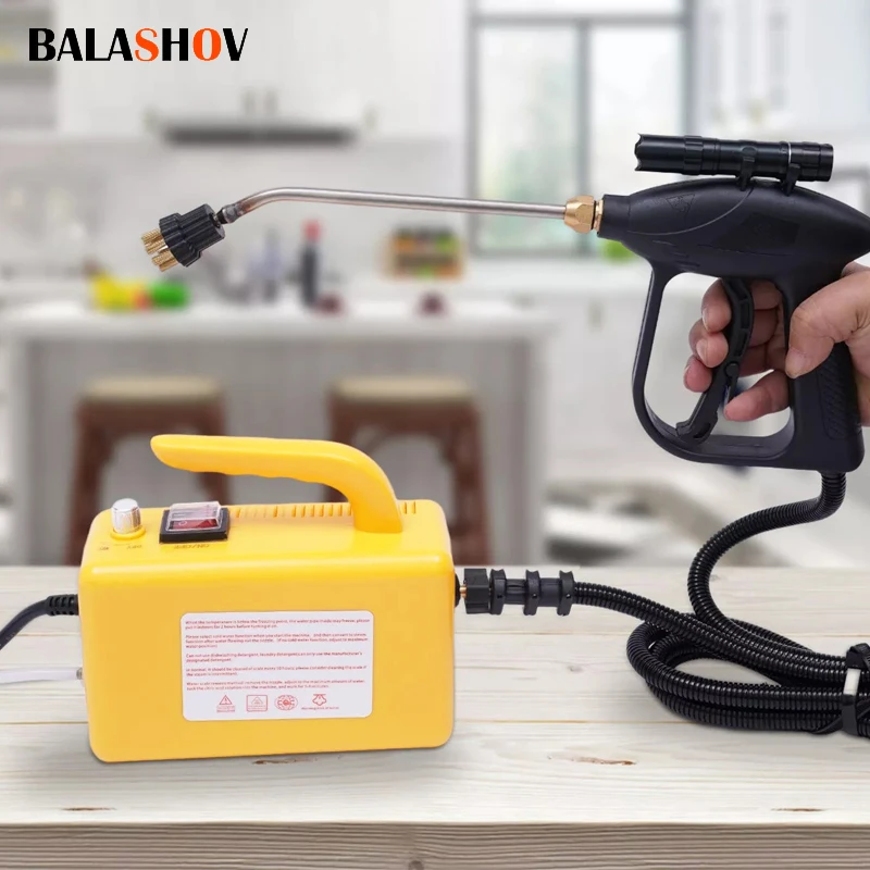 110V 220V High pressure Steam Cleaner Air Conditioner Kitchen Handlend Hood Car Steam Cleaner Machine Home Appliances