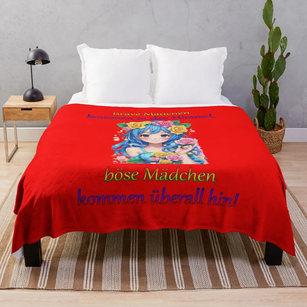 

Cheeky saying for young girls #4-1# Throw Blanket Plush Bed linens heavy to sleep Winter beds Blankets