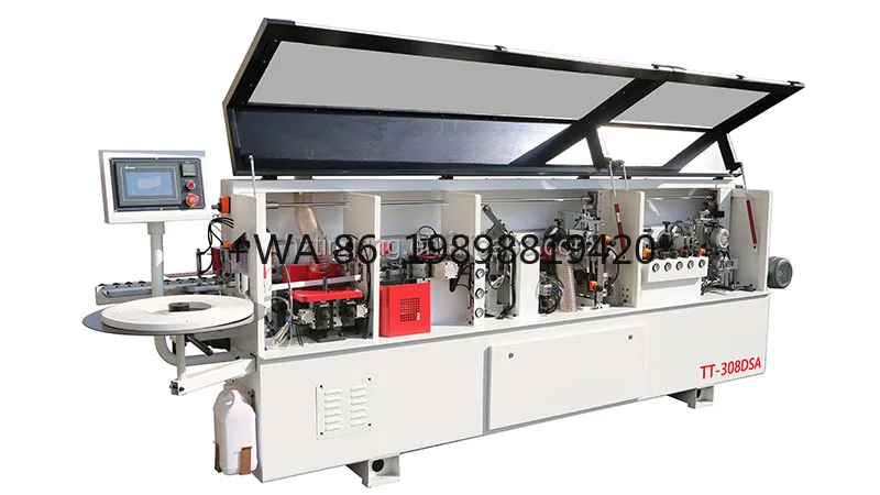 Edge Banding Machine Edge Bending Machine for Wood Based Panel Edge Banding TT-308DSA Wood Bending Machine 220v