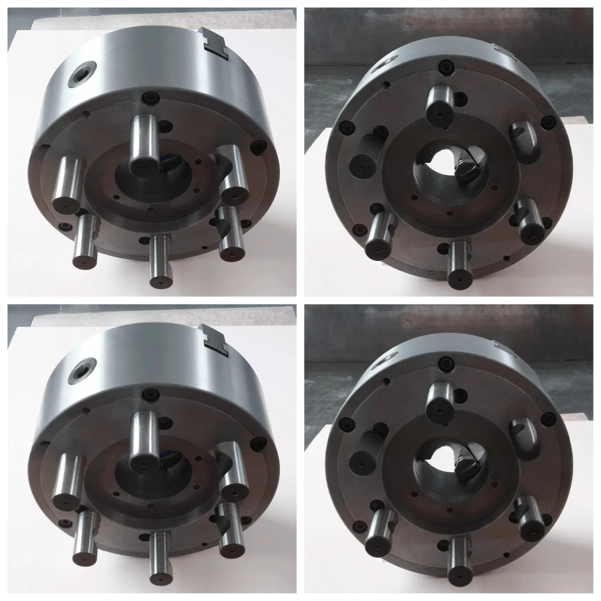 New genuine three jaw self centering short cone chuck K11-250/D8 machine tool CA6140 special