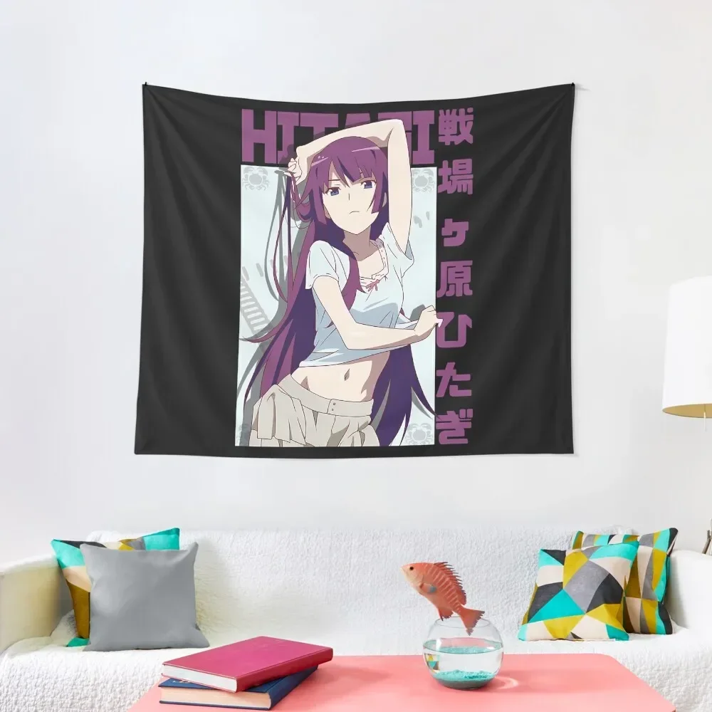 Senjougahara Hitagi Tapestry Bathroom Decor Wall Hangings Decoration Bedroom Decoration Wallpaper Bedroom Tapestry