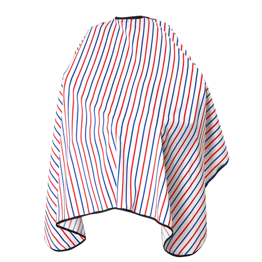 

Striped Hairdressing Cape Professional Hair- Salon Barber Cloth Wrap Protect Gown Apron Waterproof Cutting Gown Styling