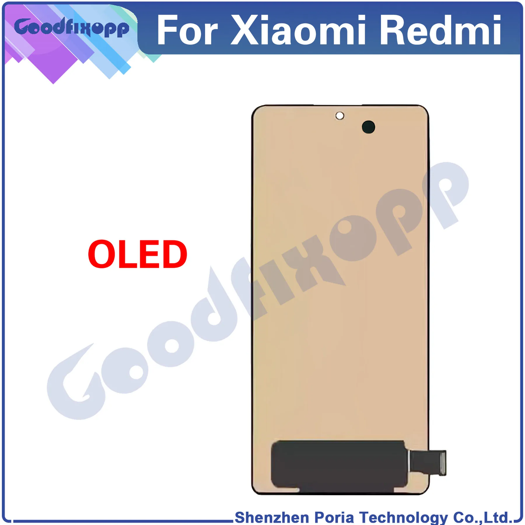 For Xiaomi Redmi K40 Gaming LCD Display Touch Screen Digitizer Assembly For K40Gaming Repair Parts Replacement