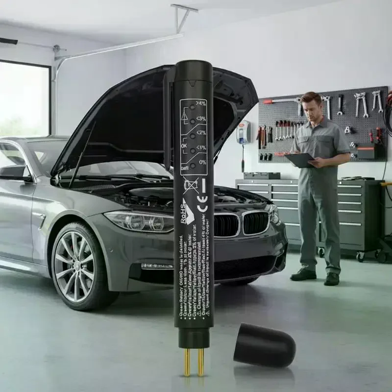 Brake Fluid Liquid Tester Pen With 5 LED Indicators, Calibrated For DOT3/4/5.1 Brake Fluid - view 5