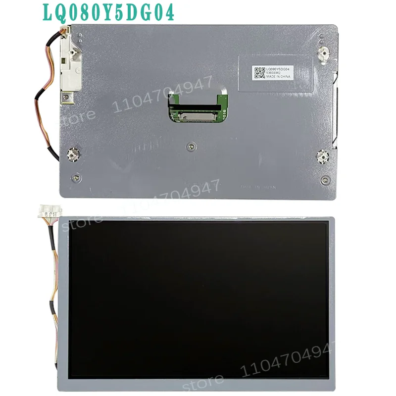 

LQ080Y5DG04 Оригинальный 8-дюймовый TFT-LCD дисплей для приборной панели Mercedes-Benz W221 W216 S450 S550 S600 CL550 CL600