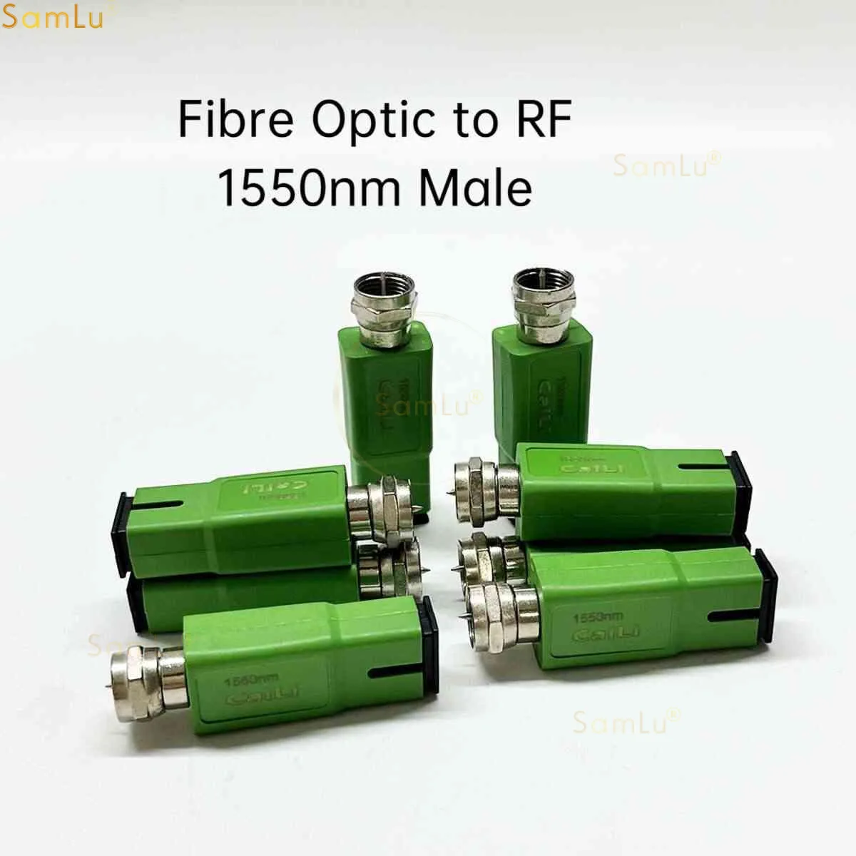 10pcs Fibre Optic to RF 1550nm M/F Passive Optic Receiver Communication Network Optical Receiver Cable TV Optical Transmission