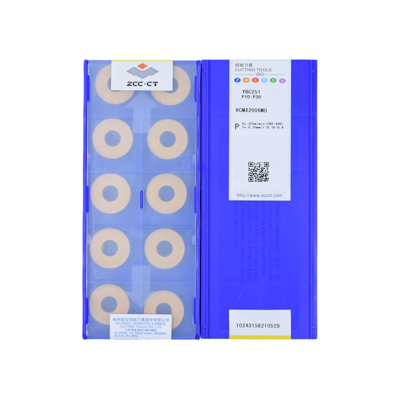 

Original ZCCCT turning tool RCMX2006MO YBC251 YBC252 YBD152 carbide insert for CNC Lathe Tools