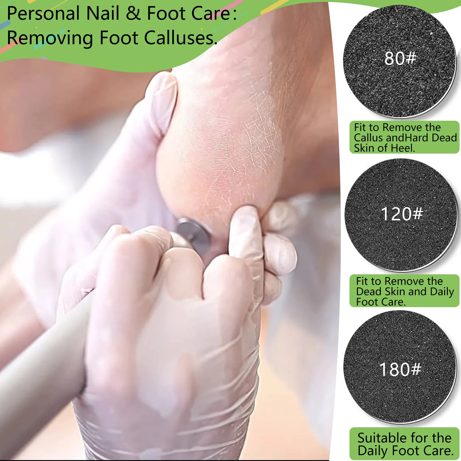 100 Pcs Manicure Pe…