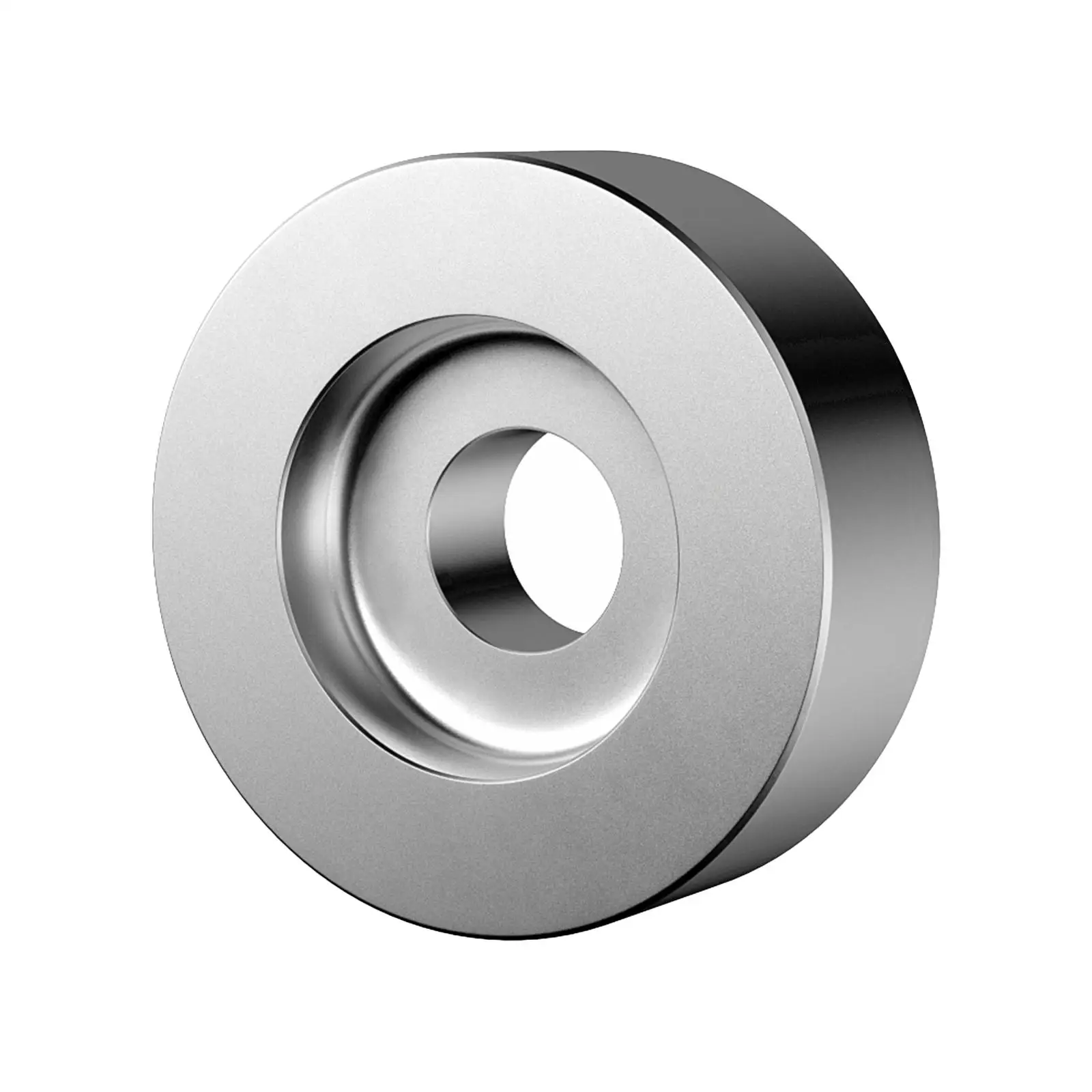 45 RPM Adapter Center Adapter Stable Vinyl Record Adapter Aluminum Record Stabilizer for 7 inch Vinyl Record Players Home Use