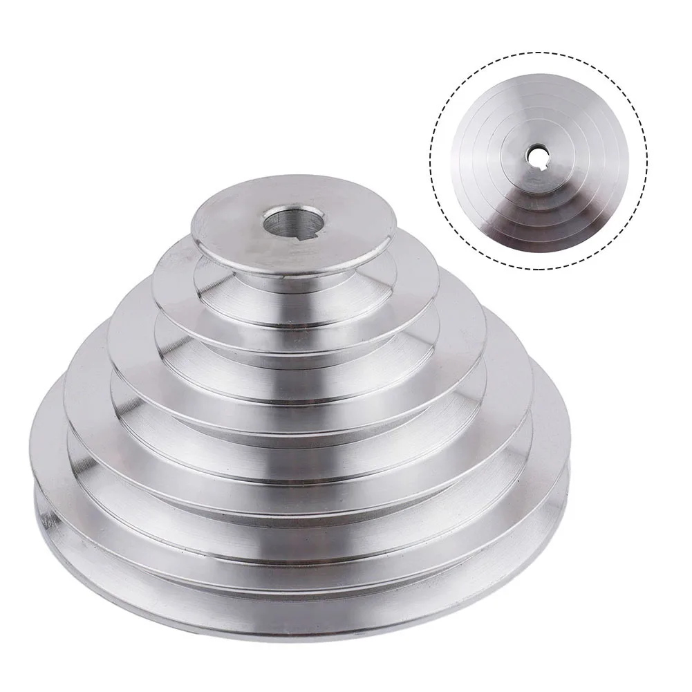 Pagoda Pulley Wheel for Benchtop Drill Press Z4116 Aluminum Material Multiple Sizes Available Motor Shaft Drive