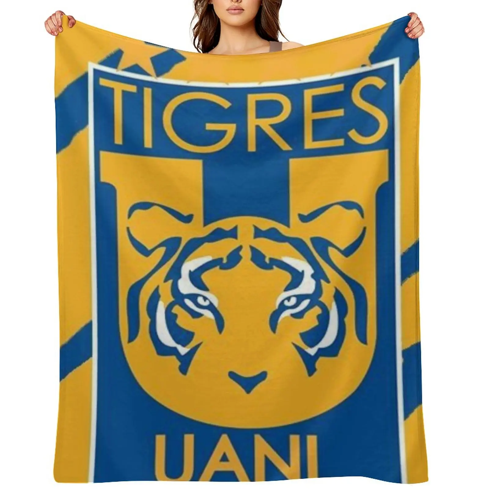 

tigres uanl Throw Blanket Hair Designers Cute Plaid Blankets For Baby Blankets
