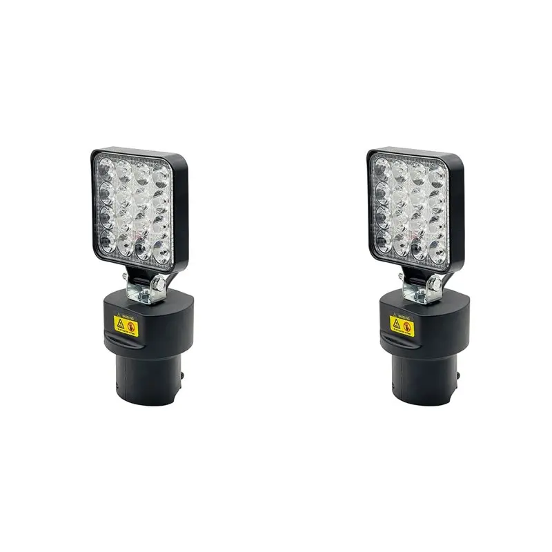 2X 16 Beads LED Working Light Spotlight Portable Handheld Lamp For Lomvum Deyun Zhipu Fuge 12V BL1013B Lithium Battery