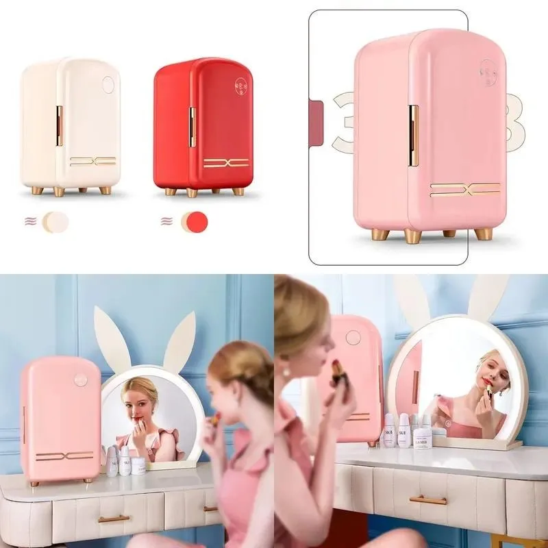 for Electric 12-liter air-cooled mini-fridge with heat-insulated box, LED display and anti-frost function, with British plug
