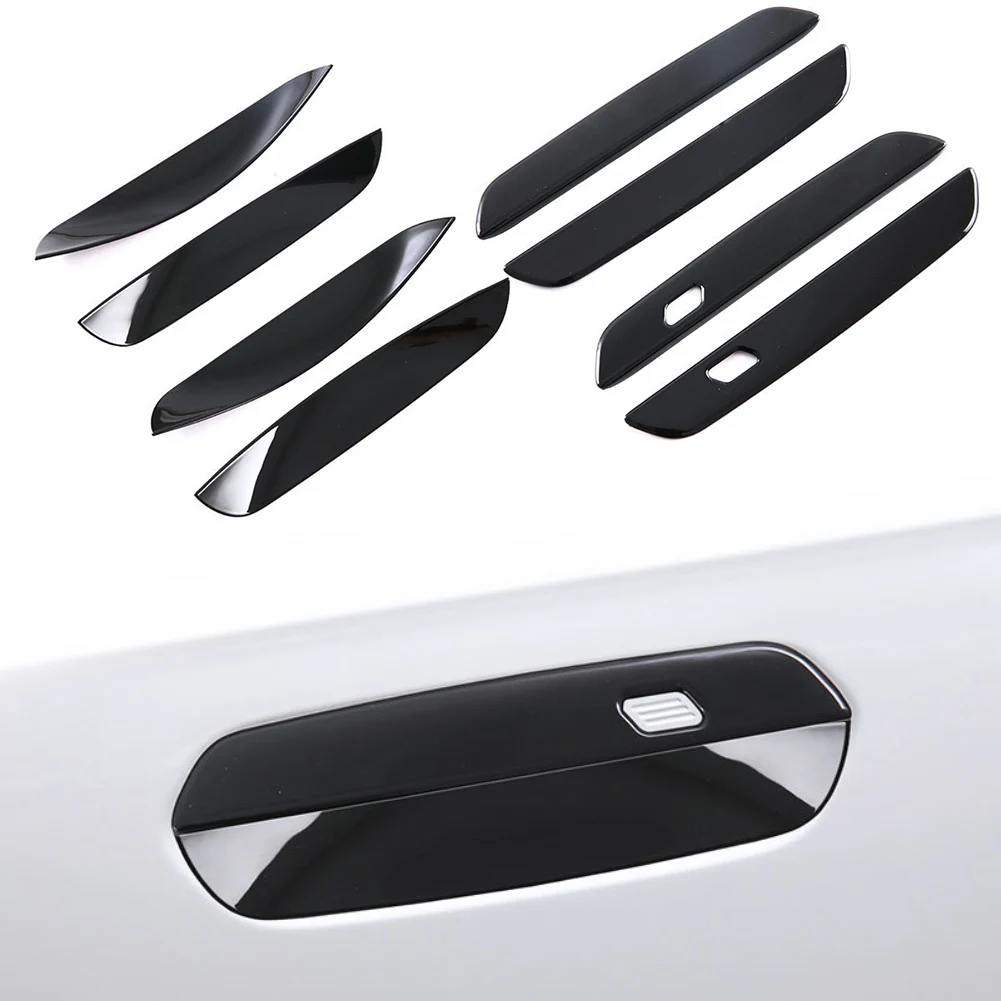 Elegant Door Bowl Trim Stylish Door Trim Door Handle Bowl Cover Easy Installation Process Car Interior Upgrade