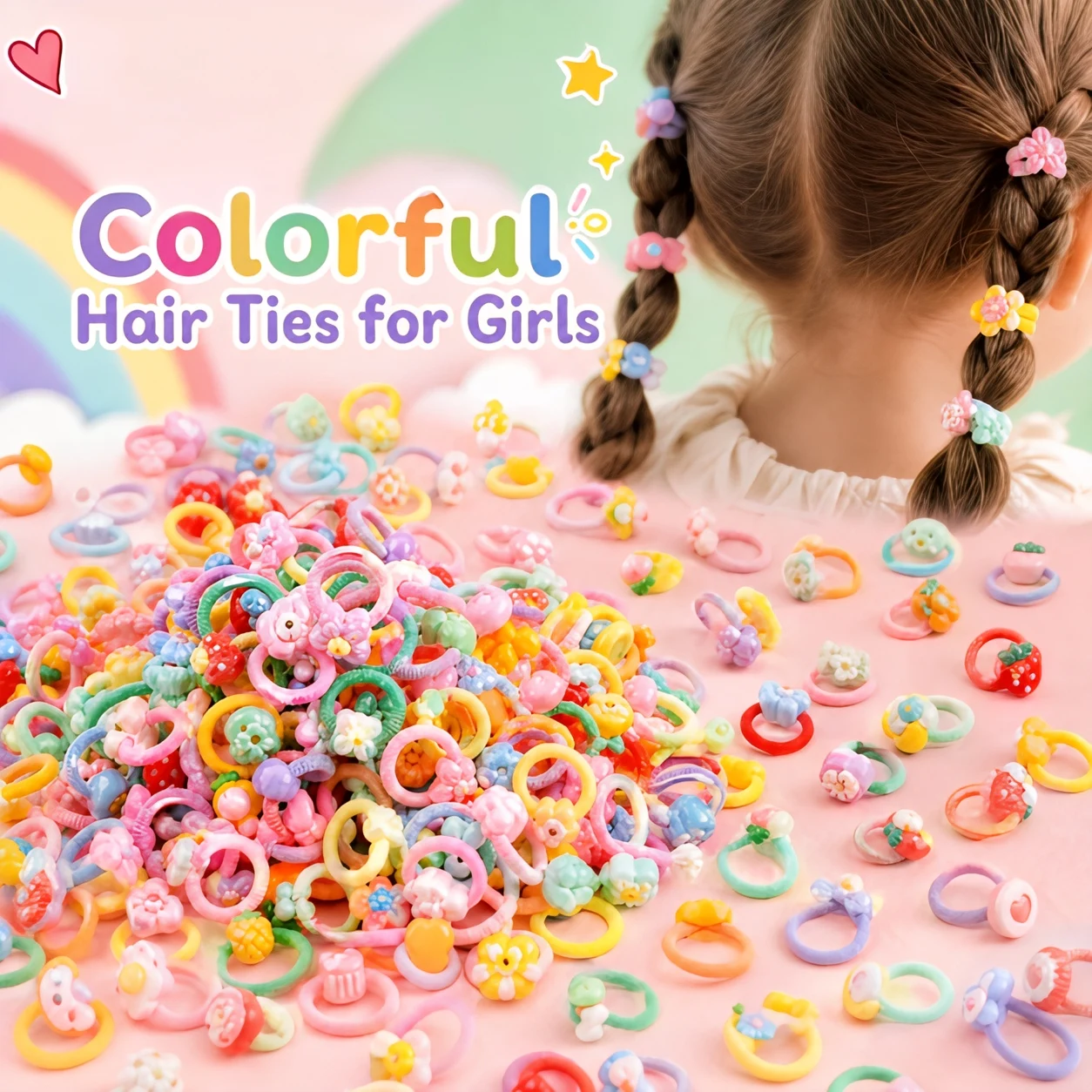 30 قطعة من ربطات الشعر المرنة - مراجعة Hair Care Daily وسعره