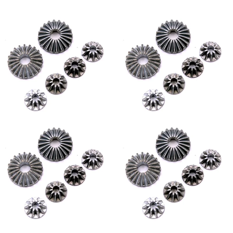 A60durable-4X ترس تفاضلي معدني 12402-A-1952 لـ Wltoys 104009 12402-A 12401 12402 12403 12404 12409 RC قطع غيار السيارات