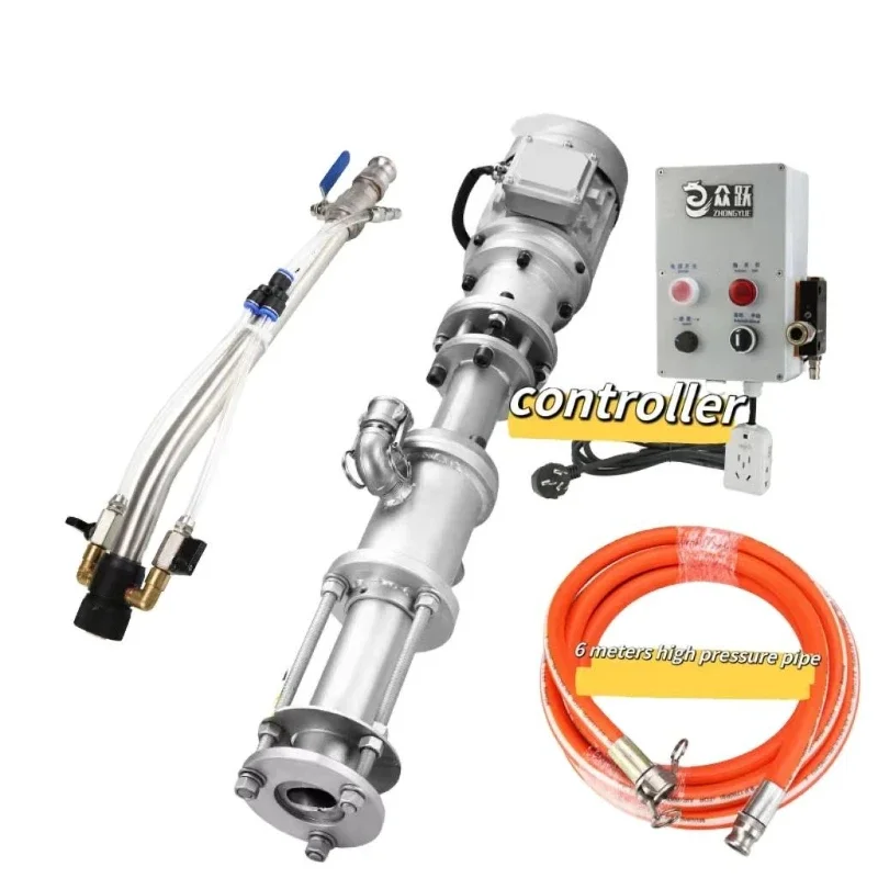 Real stone paint sprayer small all-in-one multi-function waterproof and fireproof putty cement sand lightweight handheld machine