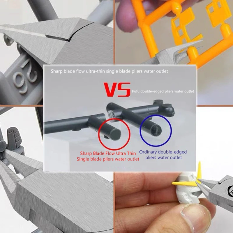 Carbon Steel Precision Sharp Cutter Pliers Puzzles Model Assembly Cutting Nipper Diagonal Plier Professional Snips Shears Home