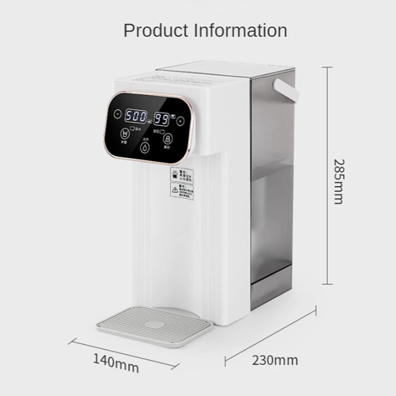 Water Dispenser Home Small Desktop 12-Stage Temperature-Controlled Water Dispenser EU Plug