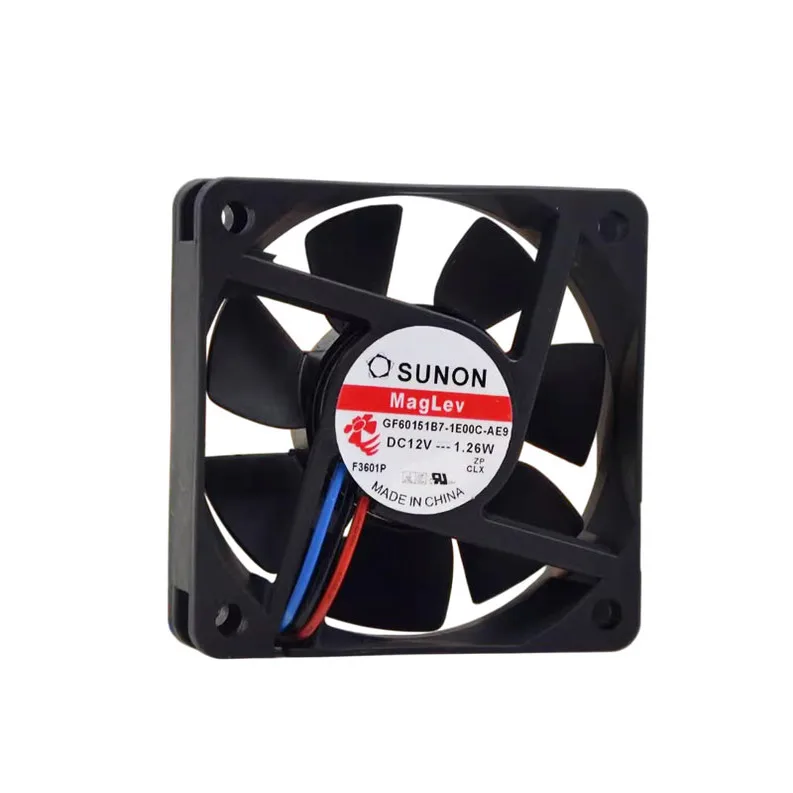 

НОВЫЙ ОРИГИНАЛЬНЫЙ GF60151B7-1E00C-AE9 DC12V 1,26 Вт 6015 60x60x15 мм ОХЛАЖДАЮЩИЙ ВЕНТИЛЯТОР РАДИАТОР