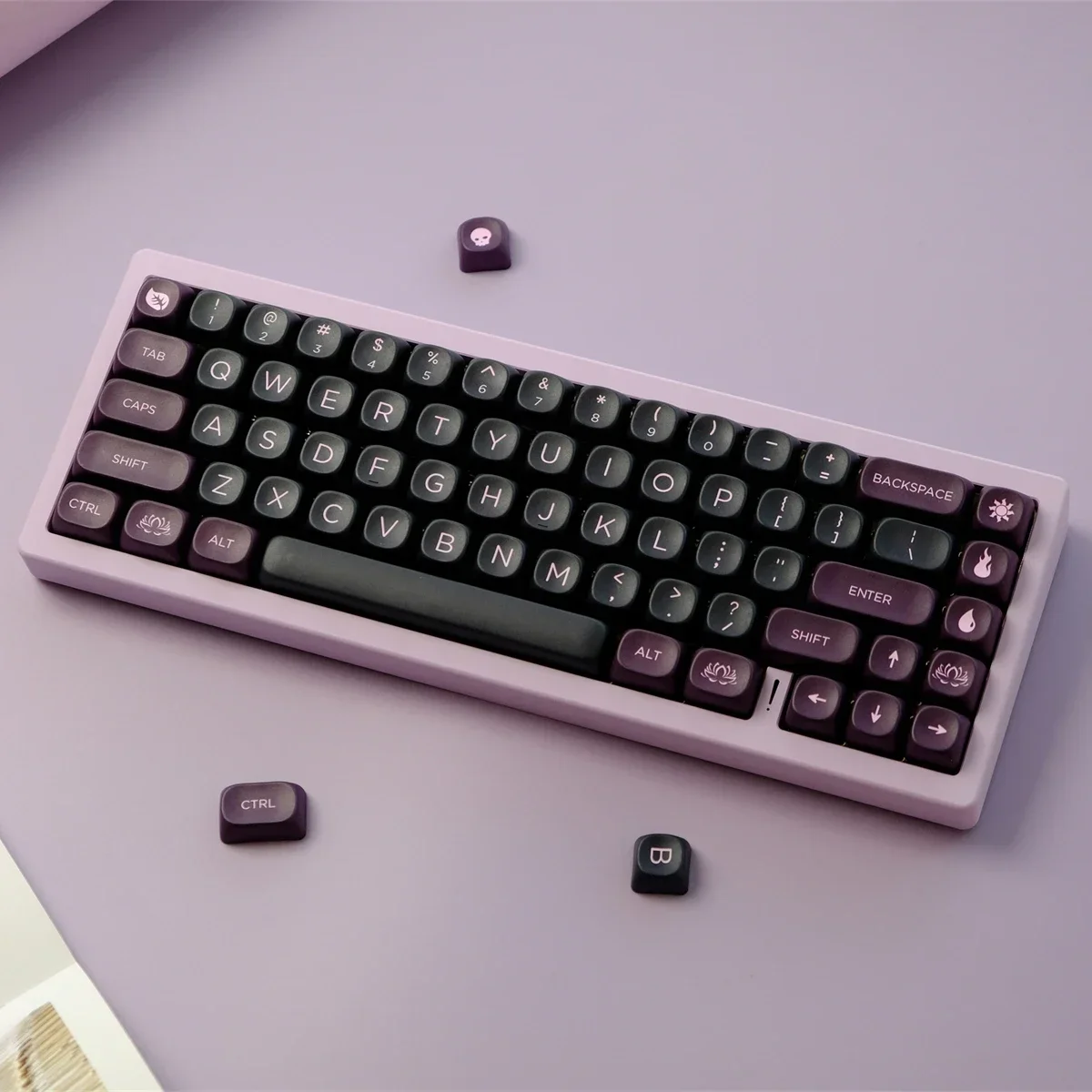 Keycap PBT MOA الارتفاع، التسامي، لوحة المفاتيح الميكانيكية مناسبة، مخصصة