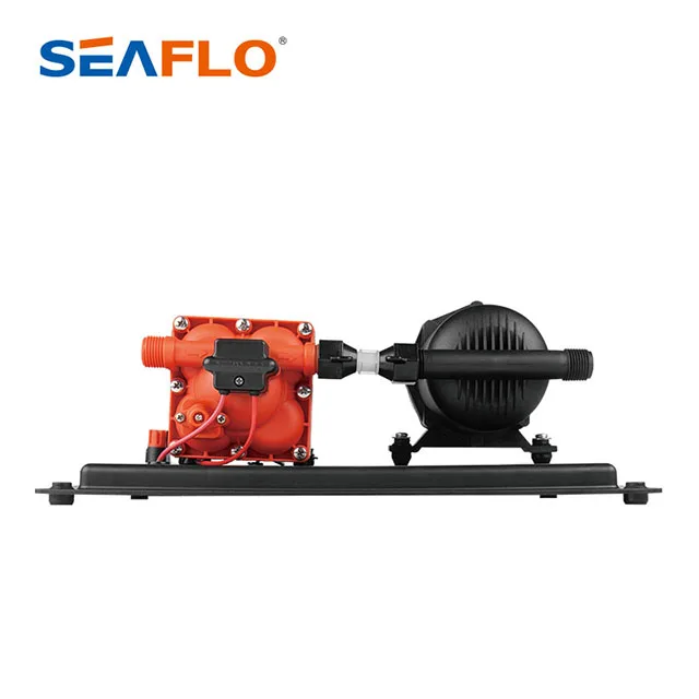 SEAFLO 12V 5.5 GPM Water Pump with Pressure tank  Water Pressure System for Car Wash