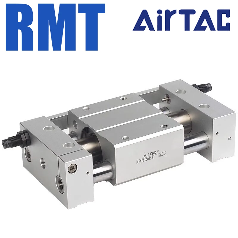 RMT Air Cylinder-Bore16/20/32/40mm Stroke-50-1000mm with Track Pneumatic Actuator for Industrial Machinery-AirTac