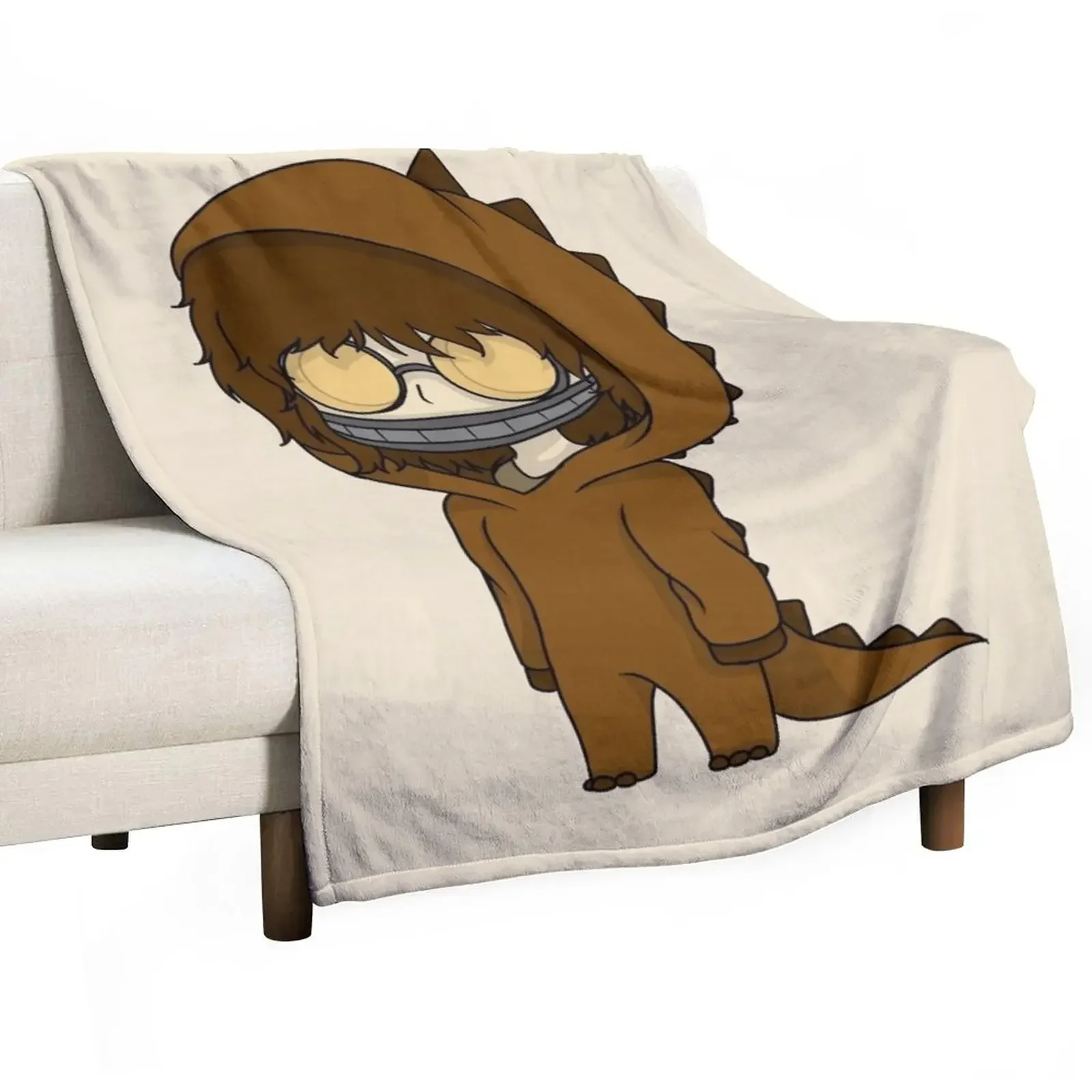 

Ticci Тоби динозавр chibi плед одеяло среда тепловые Ретро многоцелевые одеяла