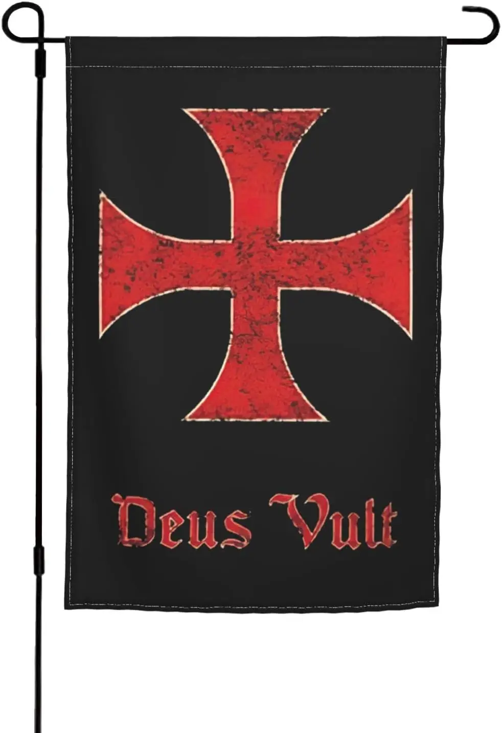 Deus Vult Crusader Knight Templar Cross Home Garden Flag Banner Breeze Banner Sign Flags For Home Decor 12