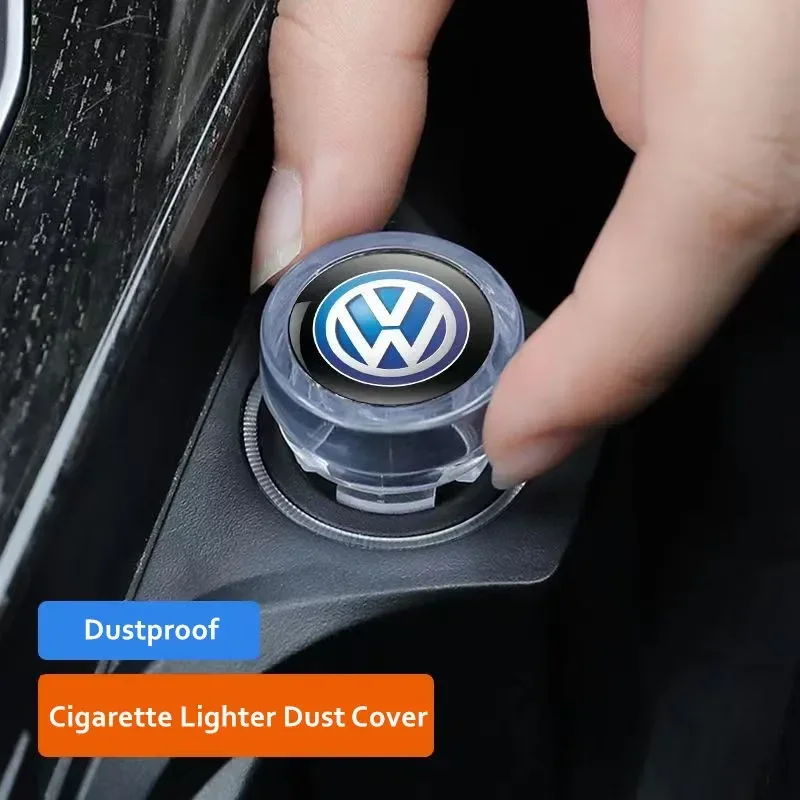 

New Car Cigarette Lighter Dust Cover Dustproof Cap Plug for VW Volkswagen Golf Polo Passat Touran CC B5 B6 B7 Jetta accessories