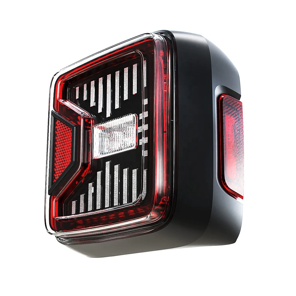 Smoked Lens Rear Mounted Tail Light for Jeep Wrangler JL JLU 2018 2019 with Brake Light Taillight for Jeep