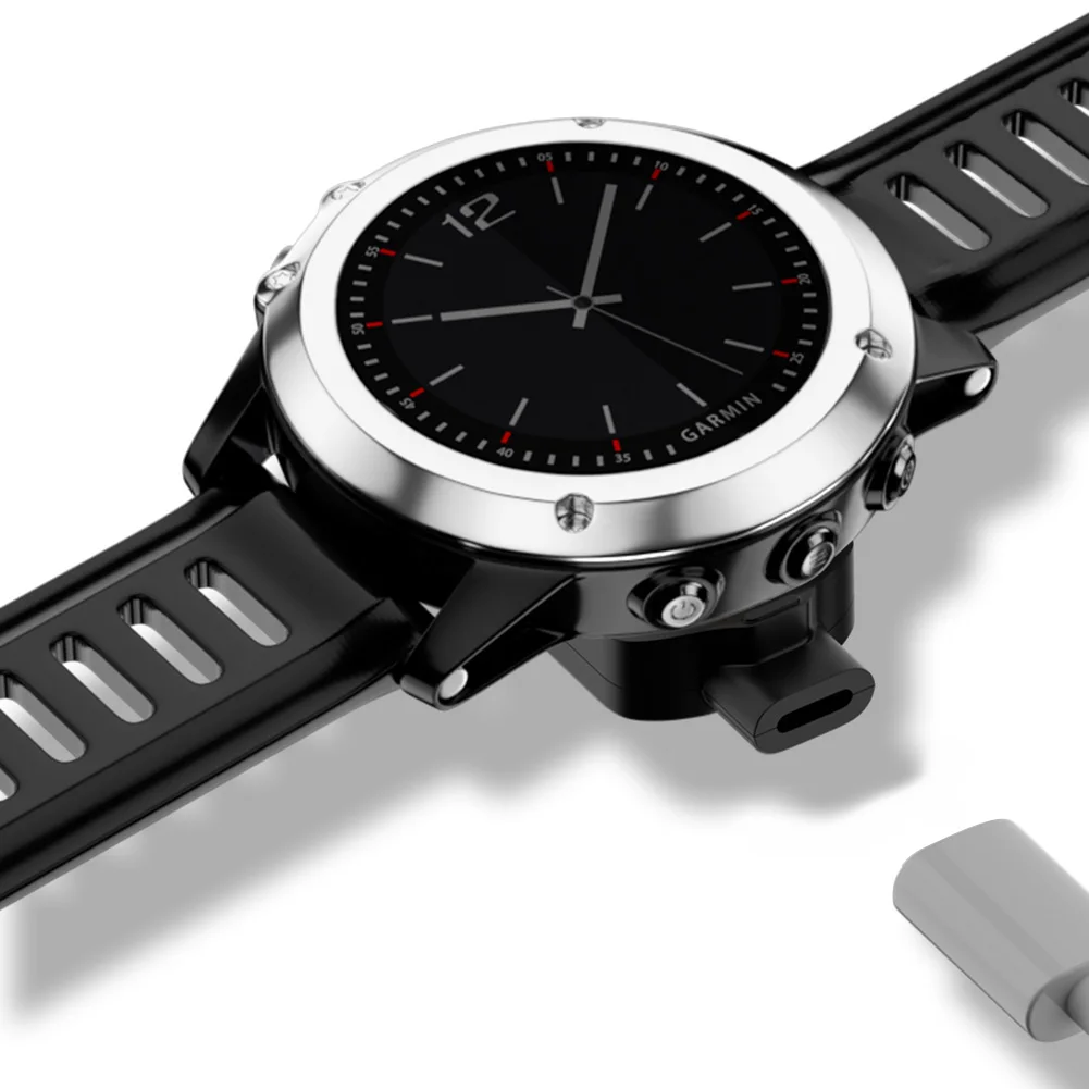 8-контактный/тип C для Garmin MARQ 2 MARQ (Gen 2) переходник для зарядного устройства «мама-папа» Plug and Play, преобразователь зарядного устройства для часов для домашних путешествий